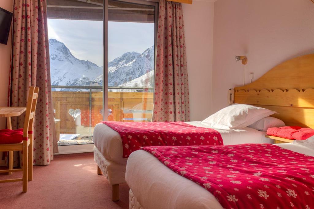 Hotel Adret Les Deux Alpes Habitación foto
